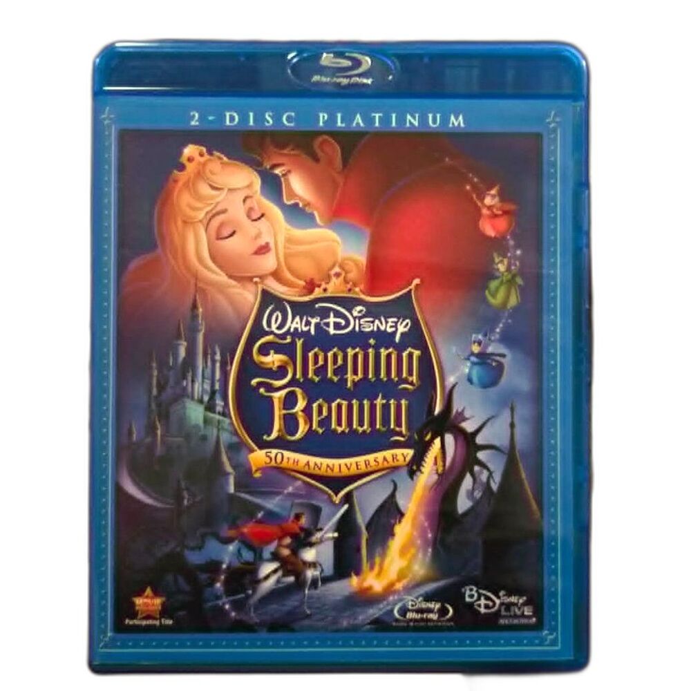 Sleeping Beauty Blu-Ray Disney 50th Anniversary Edition 2-Disc Platinum Edition